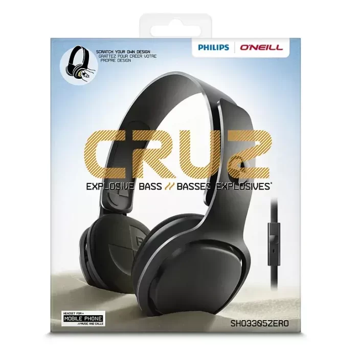 PHILIPS HP SH0 3305 ZERO Headphone ( Black) - Image 2