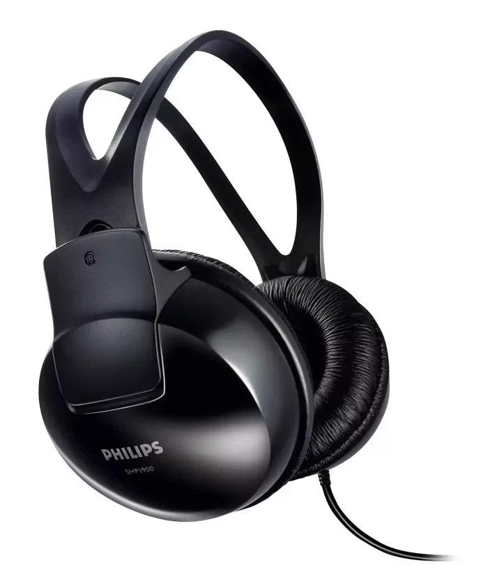 Philips SHP1900/97 Over-Ear Stereo Headphone (Black)