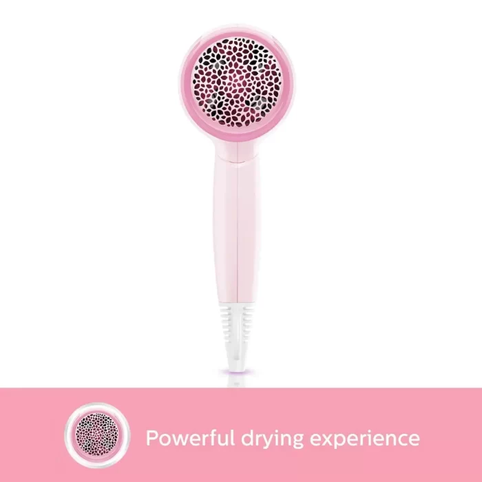 Philips Hair Dryer BHC017/00 Thermoprotect 1200 Watts with Air Concentrator + Diffuser Attachment - Pink - Image 3