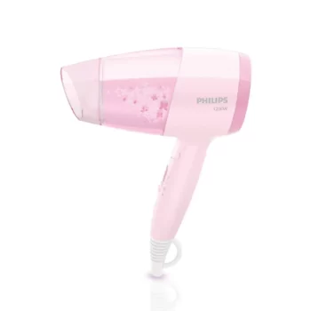 Philips Hair Dryer BHC017/00 Thermoprotect 1200 Watts with Air Concentrator + Diffuser Attachment - Pink