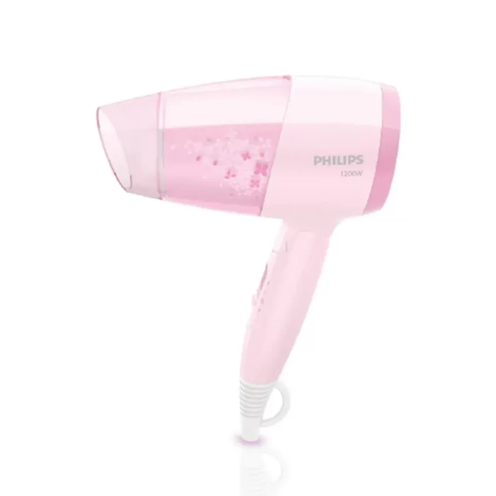 Philips Hair Dryer BHC017/00 Thermoprotect 1200 Watts with Air Concentrator + Diffuser Attachment - Pink