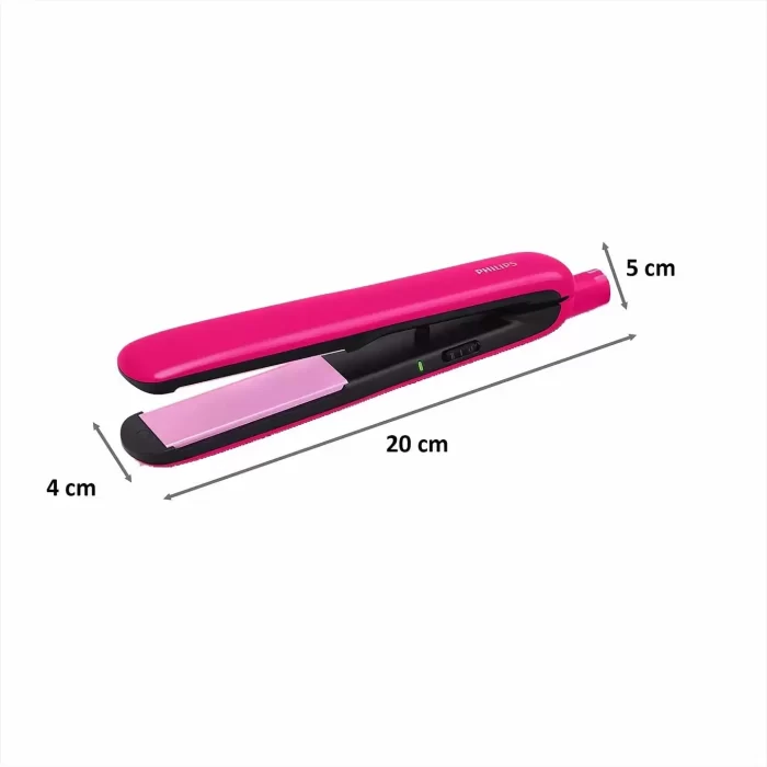 PHILIPS BHS393/00 Hair Straightener with SilkProtect Technology - Pink - Image 3
