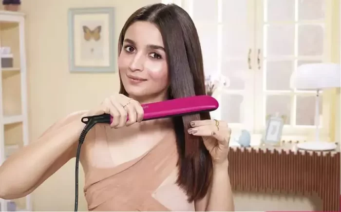 PHILIPS BHS393/00 Hair Straightener with SilkProtect Technology - Pink - Image 2