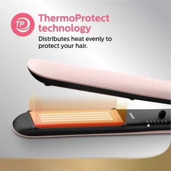 PHILIPS BHS378/10 Kerashine Hair Straightener (Pink) - Image 3