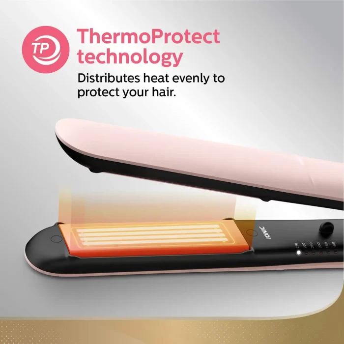 PHILIPS BHS378/10 Kerashine Hair Straightener (Pink) - Image 3