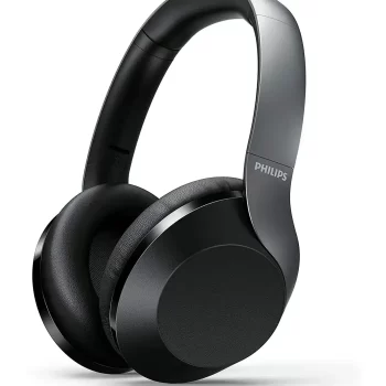 Philips Audio Performance PH805BK Wireless Over the Ear Headphone with Mic (Black)
