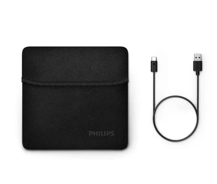 Philips Audio TAH6506BK/00 Slim & Lightweight Bluetooth Wireless Over Ear Headphones with Active Noise Cancellation, 30 Hrs Playtime & Multipoint Pairing with mic (Black) - Image 5
