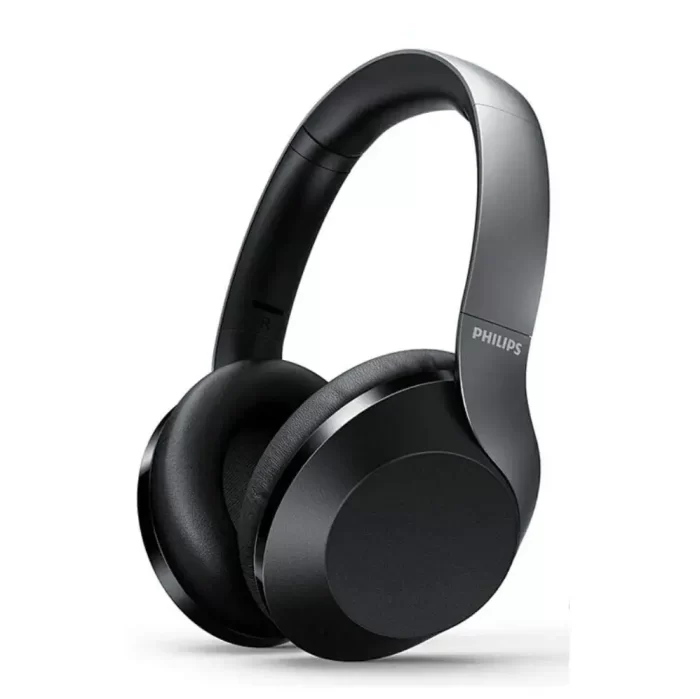 Philips Audio Performance Bluetooth 5.0, 30H Playtime, Hi-Res Audio, Noise Isolation & Rapid Charge Bluetooth Wireless Over Ear Headphones with mic (TAPH802, Black)