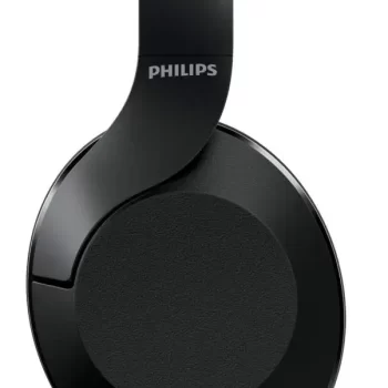 Philips Audio Performance Bluetooth 5.0, 30H Playtime, Hi-Res Audio, Noise Isolation & Rapid Charge Bluetooth Wireless Over Ear Headphones with mic (TAPH802, Black) - Image 3