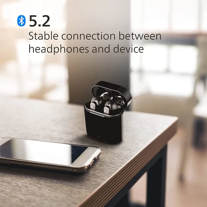 Philips Audio TWS TAT3225 True Wireless Earbuds with 24 Hr Playtime (6+18), IPX4, Bluetooth 5.2, 13 mm Drivers, Voice Assistant (Black) - Image 2