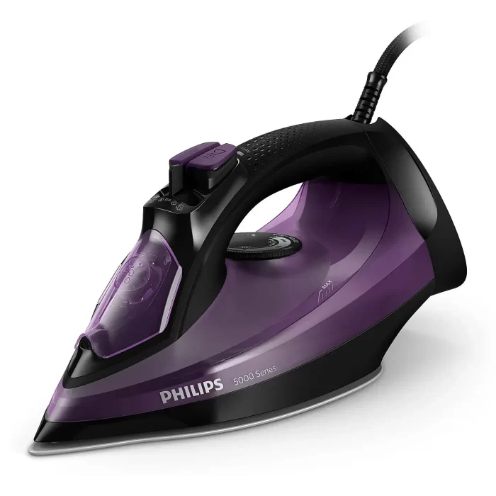 Philips Steam Iron with SteamGlide Plus Soleplate (Black) 2400 Watt - DST5030/80