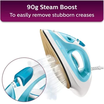 Philips Easy Speed Steam Iron GC1028/20 2000 Watt, Quick Heat-up with up to 25 g/min Continuous steam - Image 5