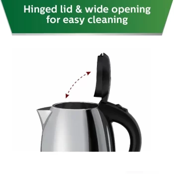 PHILIPS HD-9303/02 Electric Kettle  (1.2 L, Black) - Image 3