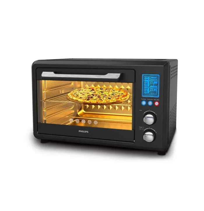 Philips HD6976/00 36-liters Digital Oven Toaster Grill, 2000W, with Opti Temp Technology, Temperature control, Convection Mode, 7-level browning function & preset Indian Menus