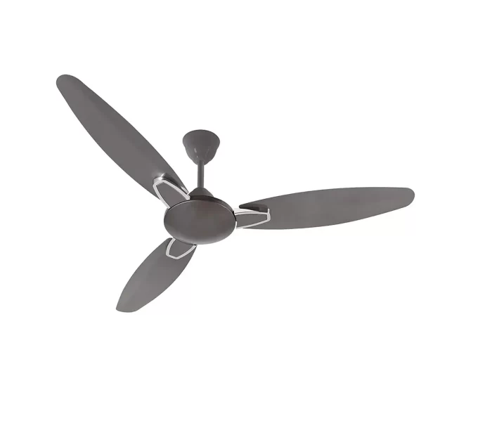 EcoLink Petal Premium Decorative Easy Clean Ceiling Fan - 1200MM From The House Of Philips Lighting (Petal, Titanium Grey), Standard- Pack of 1