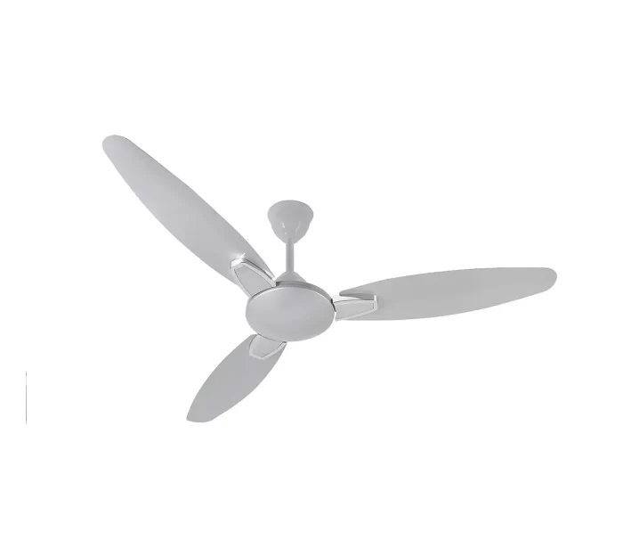 EcoLink Petal Premium Decorative Easy Clean Ceiling Fan - 1200MM From The House Of Philips Lighting (Comet Silver), Standard- Pack of 1