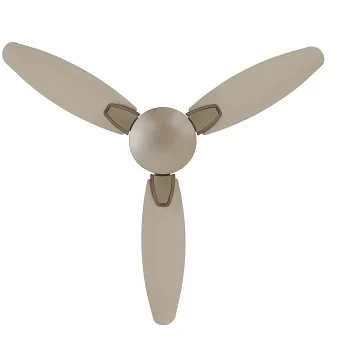 EcoLink Petal Premium Decorative Easy Clean Ceiling Fan - 1200MM From The House Of Philips Lighting (Petal, Victorian Gold), Standard- Pack of 1