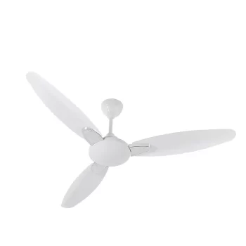 EcoLink Petal Premium Ceiling Fan - 1200MM (Glacier White) From The House Of Philips Lighting, Standard