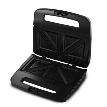 Philips HD2288/00 XL Sized Sandwich Maker, Black with Metallic Finish