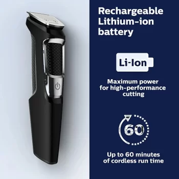Philips Norelco Multigroom Series 3000, 13 attachments, MG3750 - Image 5