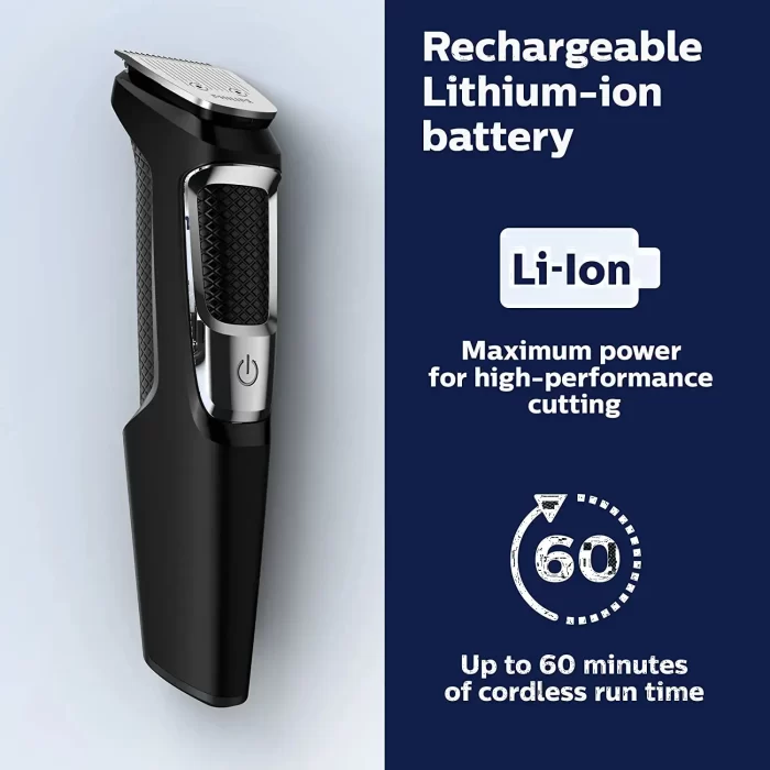 Philips Norelco Multigroom Series 3000, 13 attachments, MG3750 - Image 5