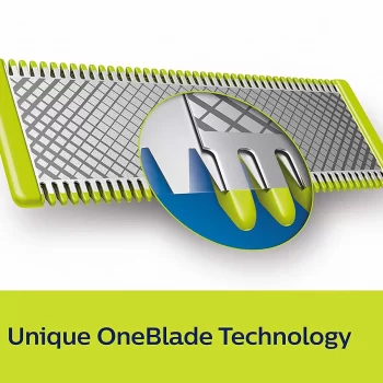 Philips QP220/50 Oneblade Replaceable Blade (Lime) - Double Blade Pack - Image 4