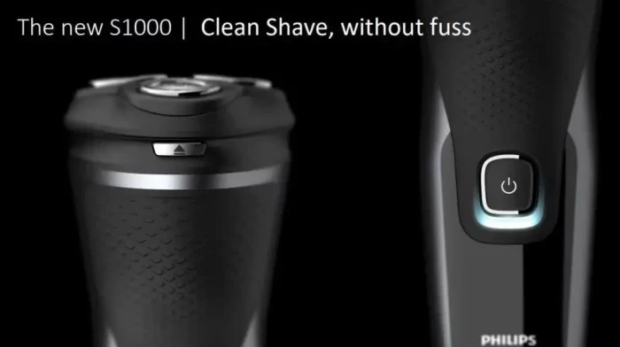 PHILIPS S1223/45, Wet or Dry Comfort Cut blades 3-Directional Flex Heads One-touch Open Pop-up Electric Shaver, Black - Image 3