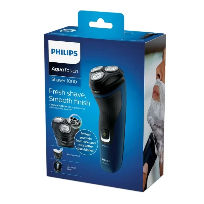 Philips AquaTouch S1121/45 Men's Shaver - Both Wet & Dry Use