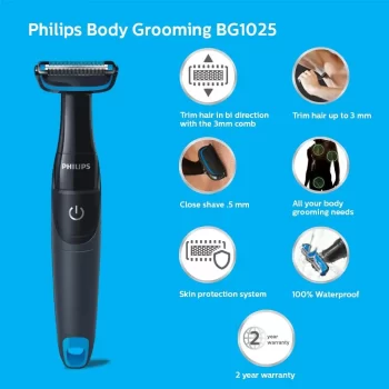 Philips BG1025/15 Showerproof Body Groomer for Men - Image 3