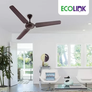 EcoLink Vayu High Speed Ceiling Fan - 900MM (Brown) From The House Of Philips Lighting - Image 2