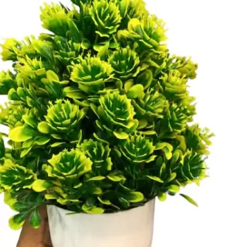 Artificial Plant for Home, Office Decor Ornamental Plant for Interior Decor / Home Decor / Office Décor (Medium Size Plant with Pot)