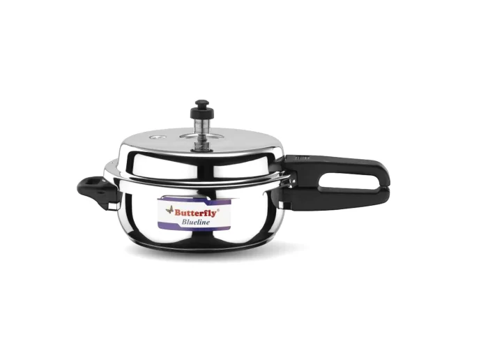 Butterfly Blue Line Stainless Steel Pressure Cooker - 2 Ltrs