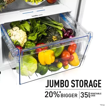 Panasonic NR TH272CUHN 268L 2 Star Frost Free Double Door Refrigerator - Image 2