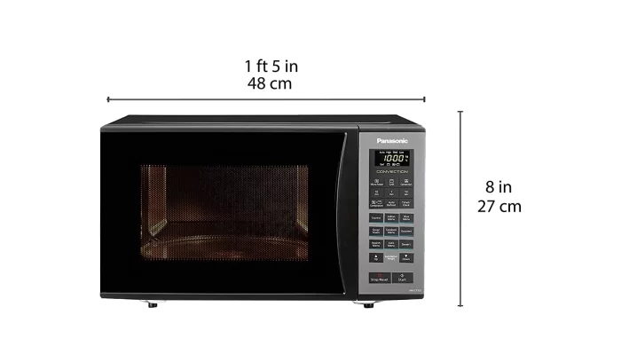 Panasonic 23L Convection Microwave Oven(NN-CT353BFDG,Black Mirror, 360° Heat Wrap, Magic Grill) - Image 2