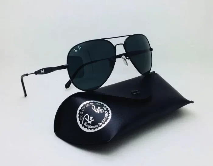 Branded Stylish Sunglasses with Glass Frame