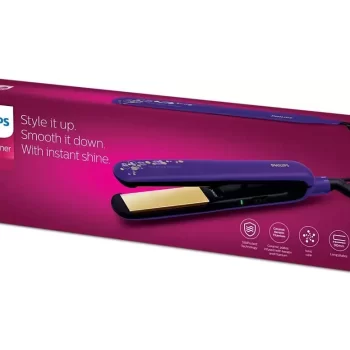 PHILIPS BHS397/00 Hair Straightener (Purple)