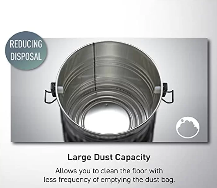 Panasonic Drum Vacuum Cleaner, MC-YL633, 2000W, Anti-Bacteria Filter, 21L Dust Capacity, Suit to Large Residential Units, 1Y W - Image 5