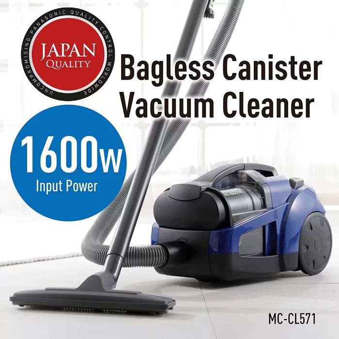 Panasonic Mc Cl571 Mega Cyclone Bagless Vacuum Cleaner 1600 W Blue - Image 6