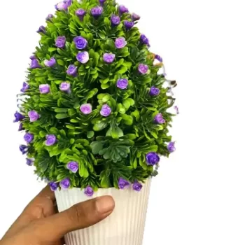 Artificial Plant for Home, Office Decor Ornamental Plant for Interior Decor / Home Decor / Office Décor (Medium Size Plant with Pot )