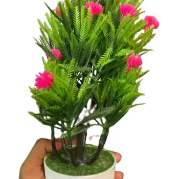 Artificial Plant for Home, Office Decor Ornamental Plant for Interior Decor / Home Decor / Office Décor (Medium Size Plant with Pot )