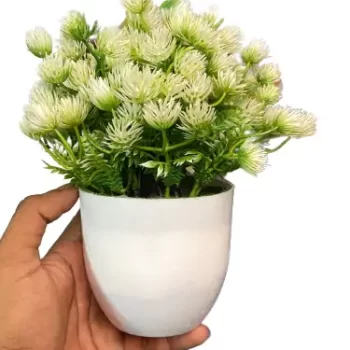 Artificial Plant for Home, Office Decor Ornamental Plant for Interior Decor / Home Decor / Office Décor (Medium Size Plant with Pot)