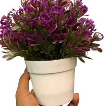 Artificial Plant for Home, Office Decor Ornamental Plant for Interior Decor / Home Decor / Office Décor (Medium Size Plant with Pot)