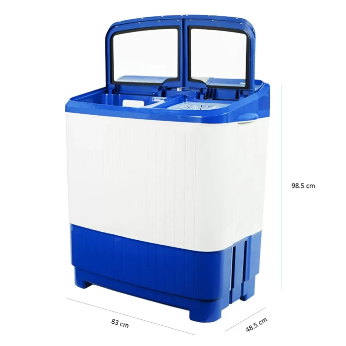 Panasonic 8 kg 5 Star Semi-Automatic Top Loading Washing Machine with Powerful Motor (NA-W80B5ARB, Blue, Active Foam System) - Image 5