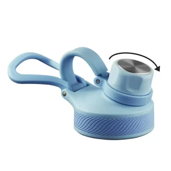 Borosil Stainless Steel Hydra SportSip - Vacuum Insulated Flask Water Bottle, 710 ML, Blue - Image 4