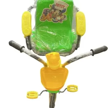 Baby Tricycle Green 2-5 Years with Basket and Arm Rest