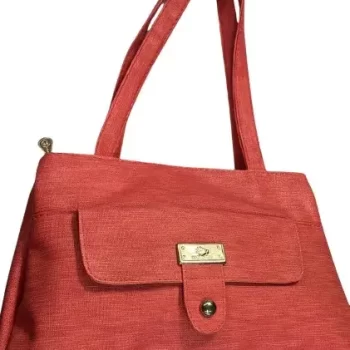 Stylish Orange Trendy Handbag for Women ( 40cm x 24 cm )
