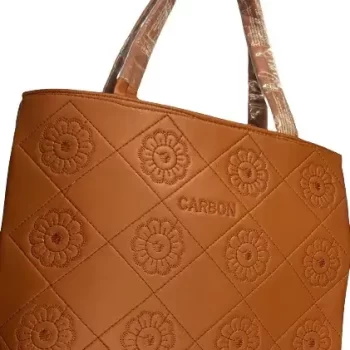 Stylish Brown Leather Handbag for Women ( 40cm x 28cm)