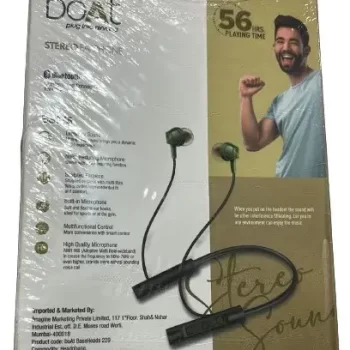 Boat Bluetooth High Definition Strong Bass Wireless Neckband Headphones Music Earphone with Mic- 56 Hr Playtime - Image 2