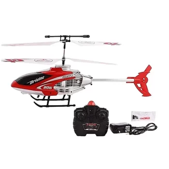 New Zone Velocity New Remote Control Flying, Helicopter with, Unbreakable. Blades Infrared Sensors (Multi Colour) - Image 2