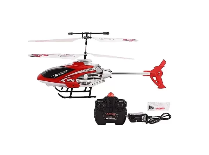 New Zone Velocity New Remote Control Flying, Helicopter with, Unbreakable. Blades Infrared Sensors (Multi Colour) - Image 2